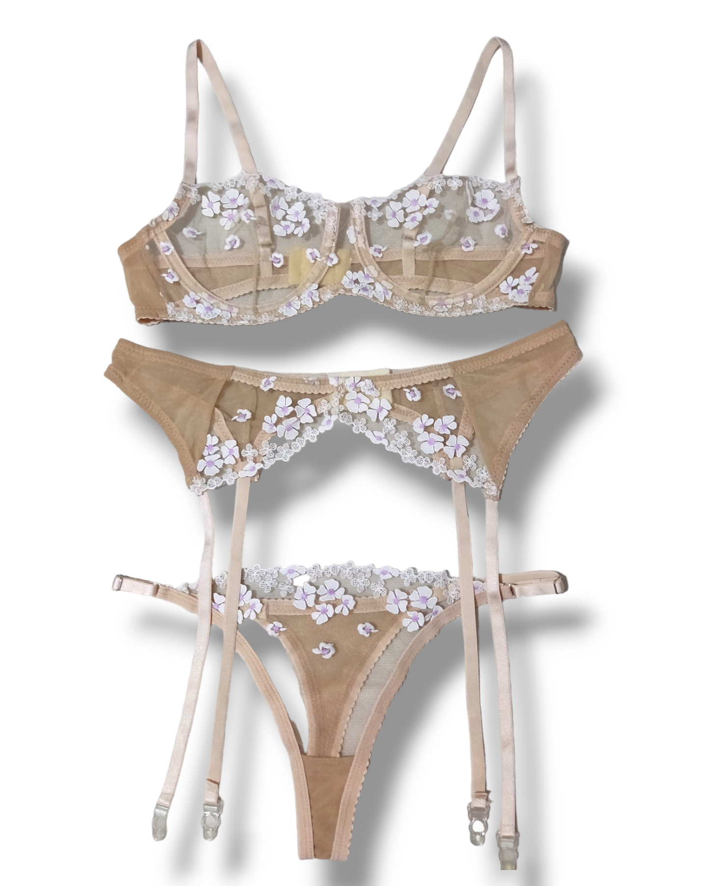 Ensemble 3 pièces " Mon Jardin secret "