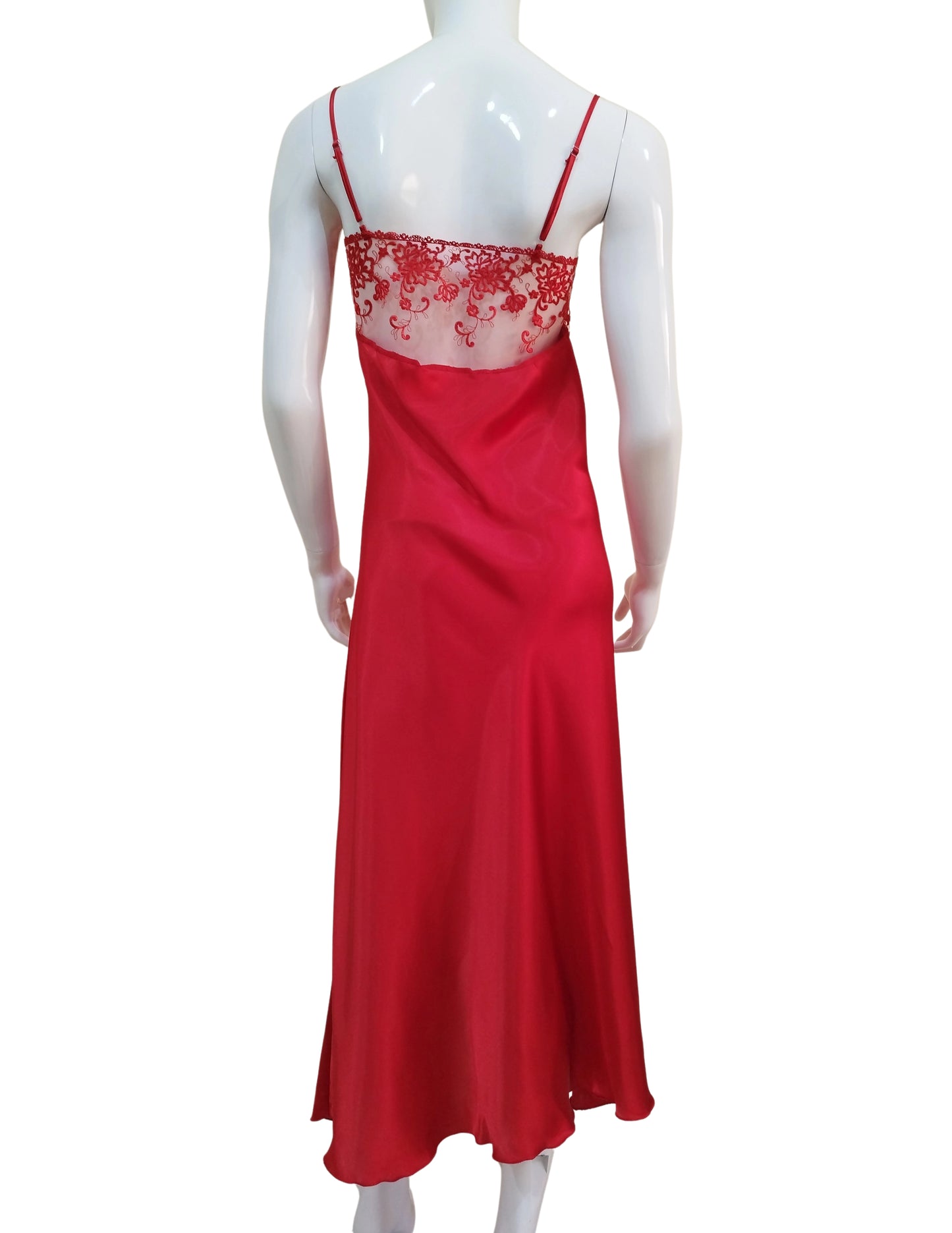 Robe nuisette lacée