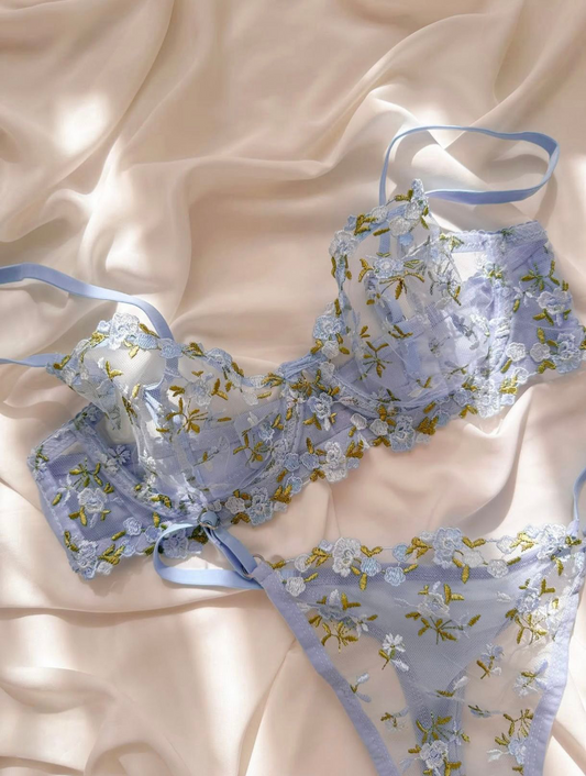 Ensemble Fleure Bleue "Curve"