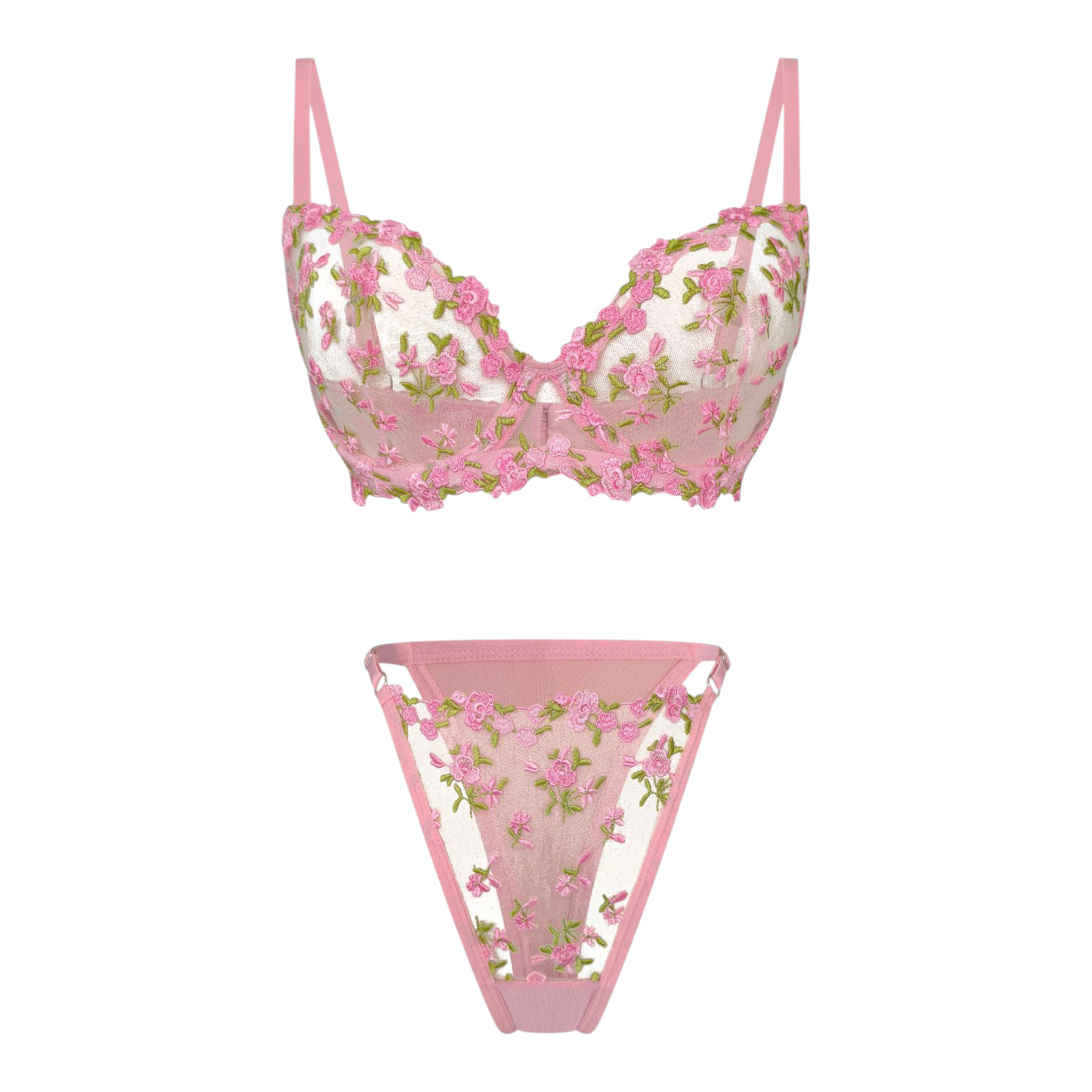 Ensemble jardin de roses